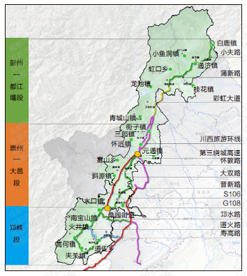 【好文推荐】廊道空间模型重构下的乡村走廊振兴发展研究 ——以成都“蜀山乡韵”乡村振兴示范走廊规划为例