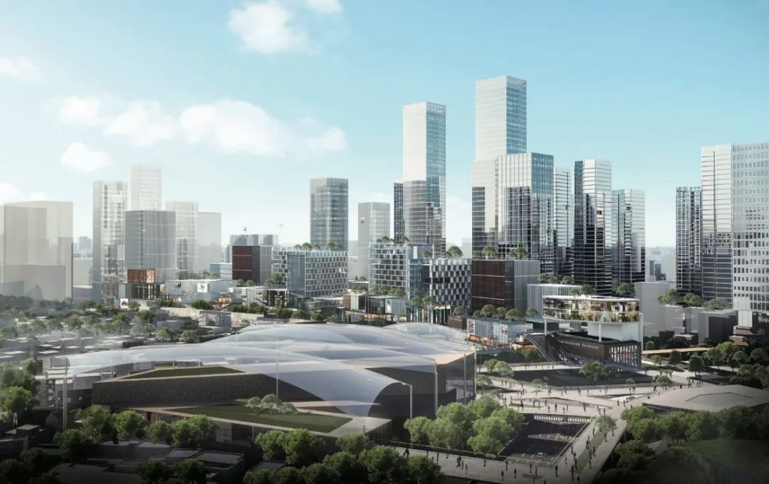 城市更新下的城市设计案例：沙井大街片区重点城市更新单元城市设计
