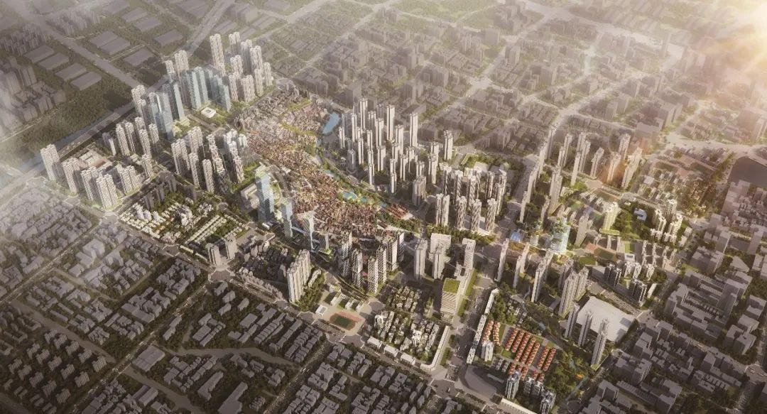 城市更新下的城市设计案例：沙井大街片区重点城市更新单元城市设计