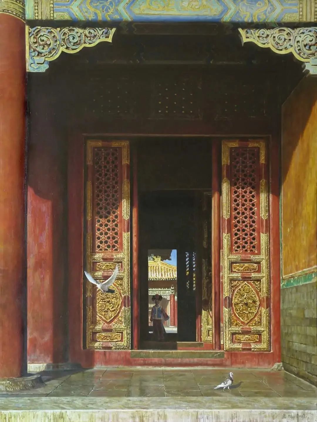 画里京城 | “千年一线”,贯通古今,画中游览壮美中轴! 画里京城 | “千年一线”,贯通古今,画中游览壮美中轴!