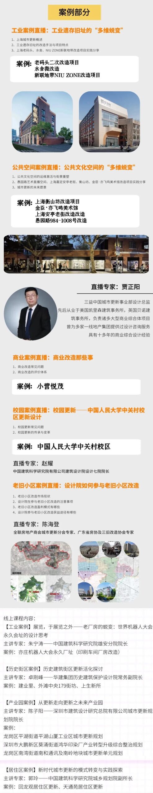 30+城市更新改造案例，如何把控前测/设计/运维阶段规划设计？