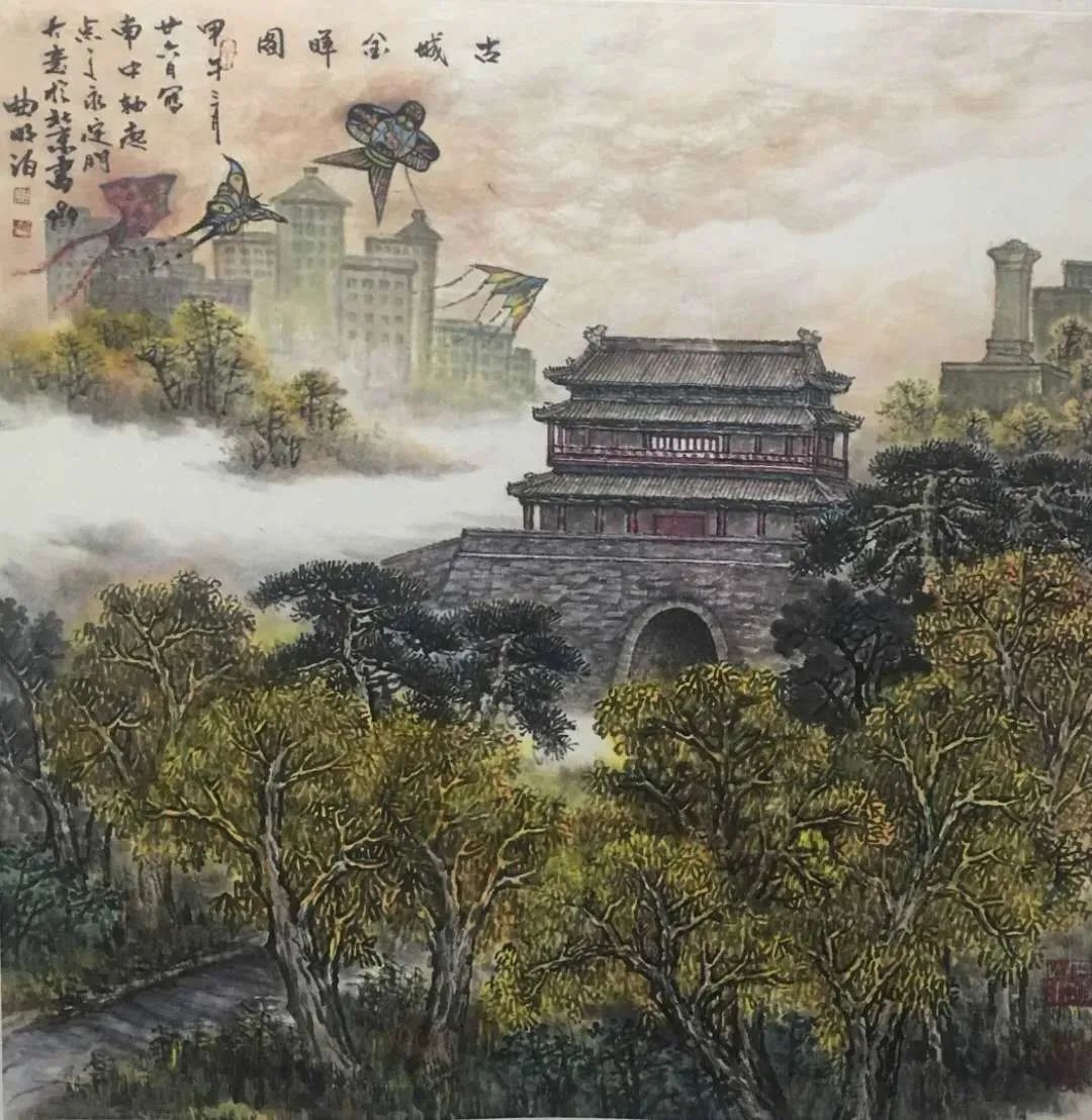 画里京城 | “千年一线”,贯通古今,画中游览壮美中轴! 画里京城 | “千年一线”,贯通古今,画中游览壮美中轴!