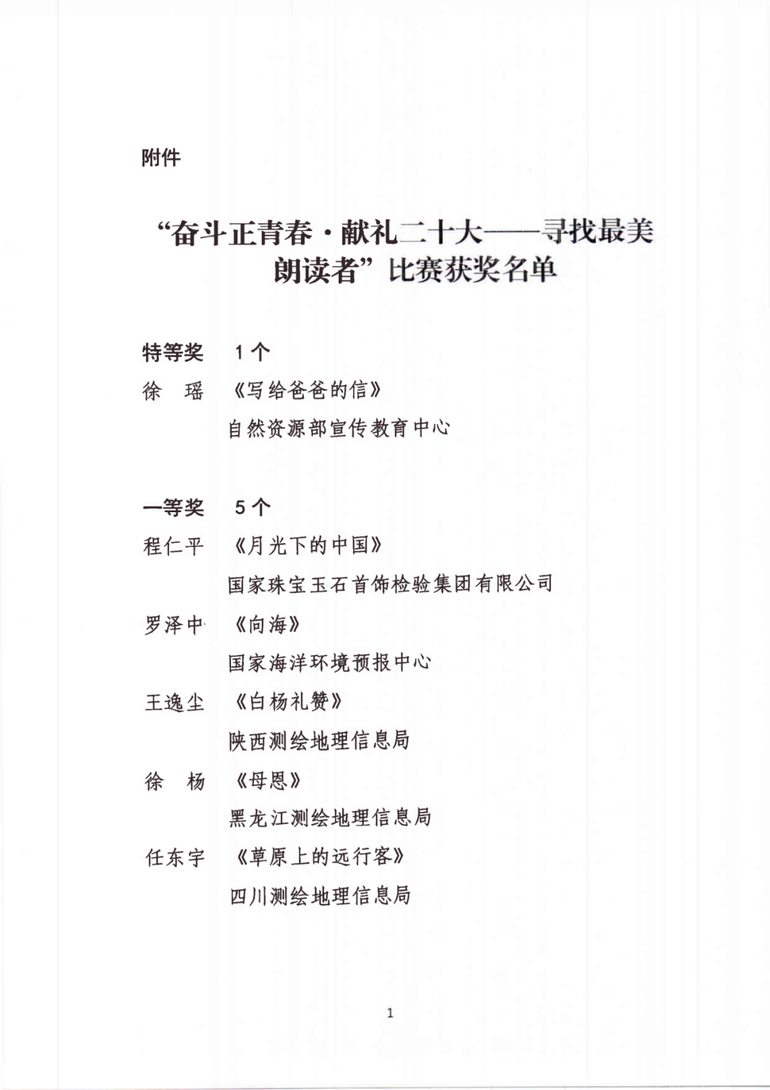 “寻找最美朗读者”决赛结果揭晓​｜奋斗者正青春