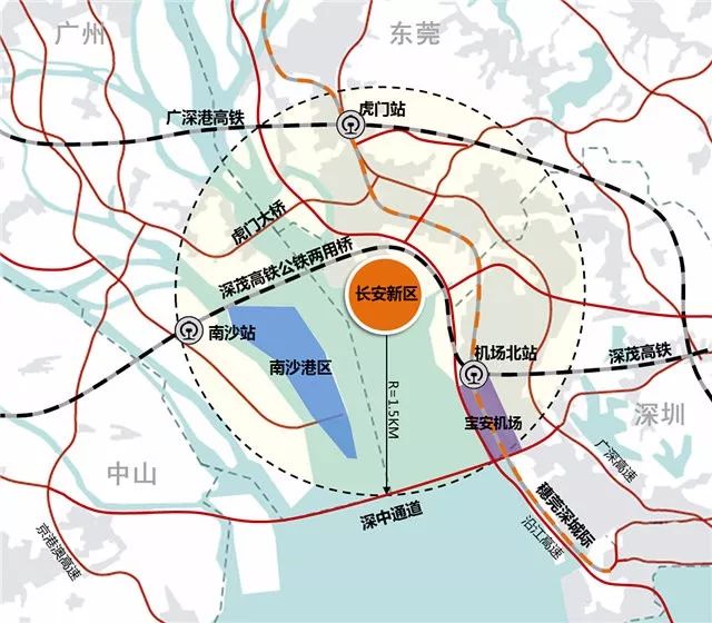 从长安新区到东莞滨海新区的谋划