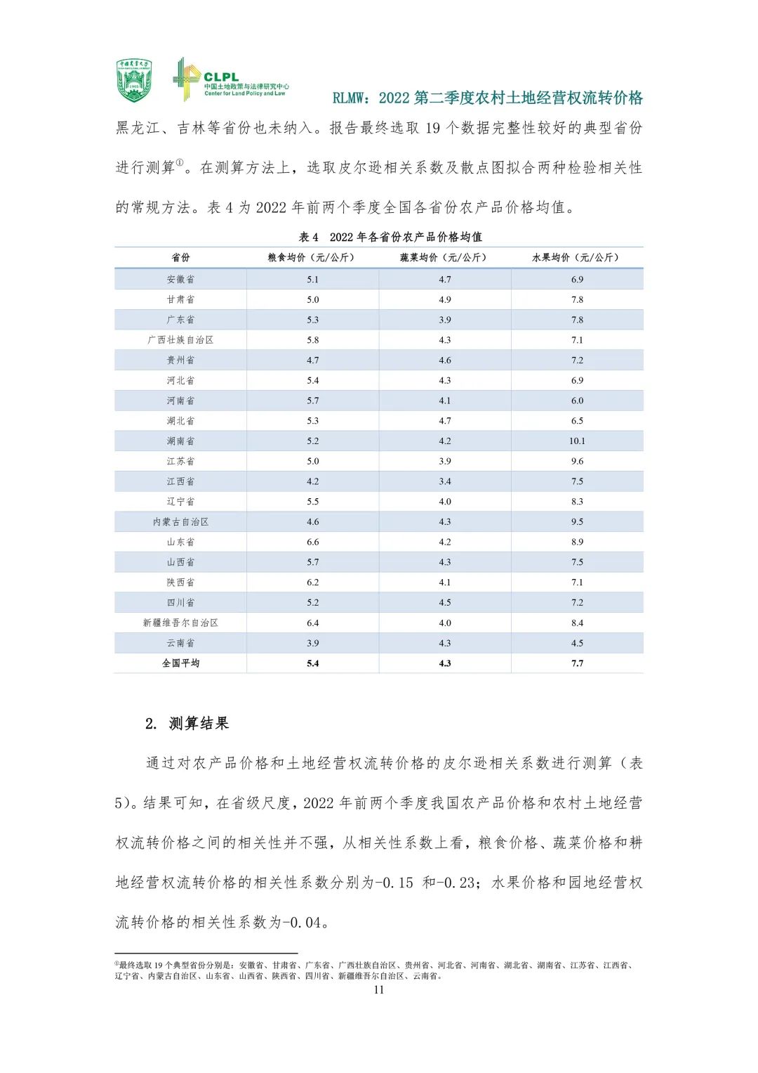 【农地市场洞察】农村土地经营权流转报告（2022第二季度）