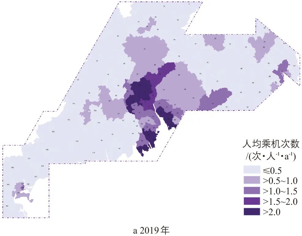 基于腹地理论的机场群旅客吞吐量预测 基于腹地理论的机场群旅客吞吐量预测