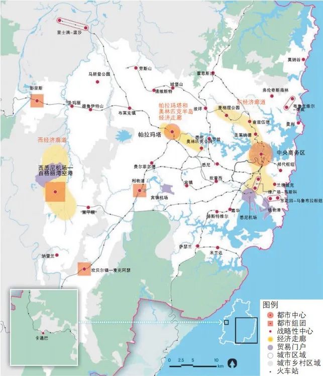 期刊精粹 | 构建大都市区多中心格局的策略研究——以大悉尼区域规划为例【2022.3期】
