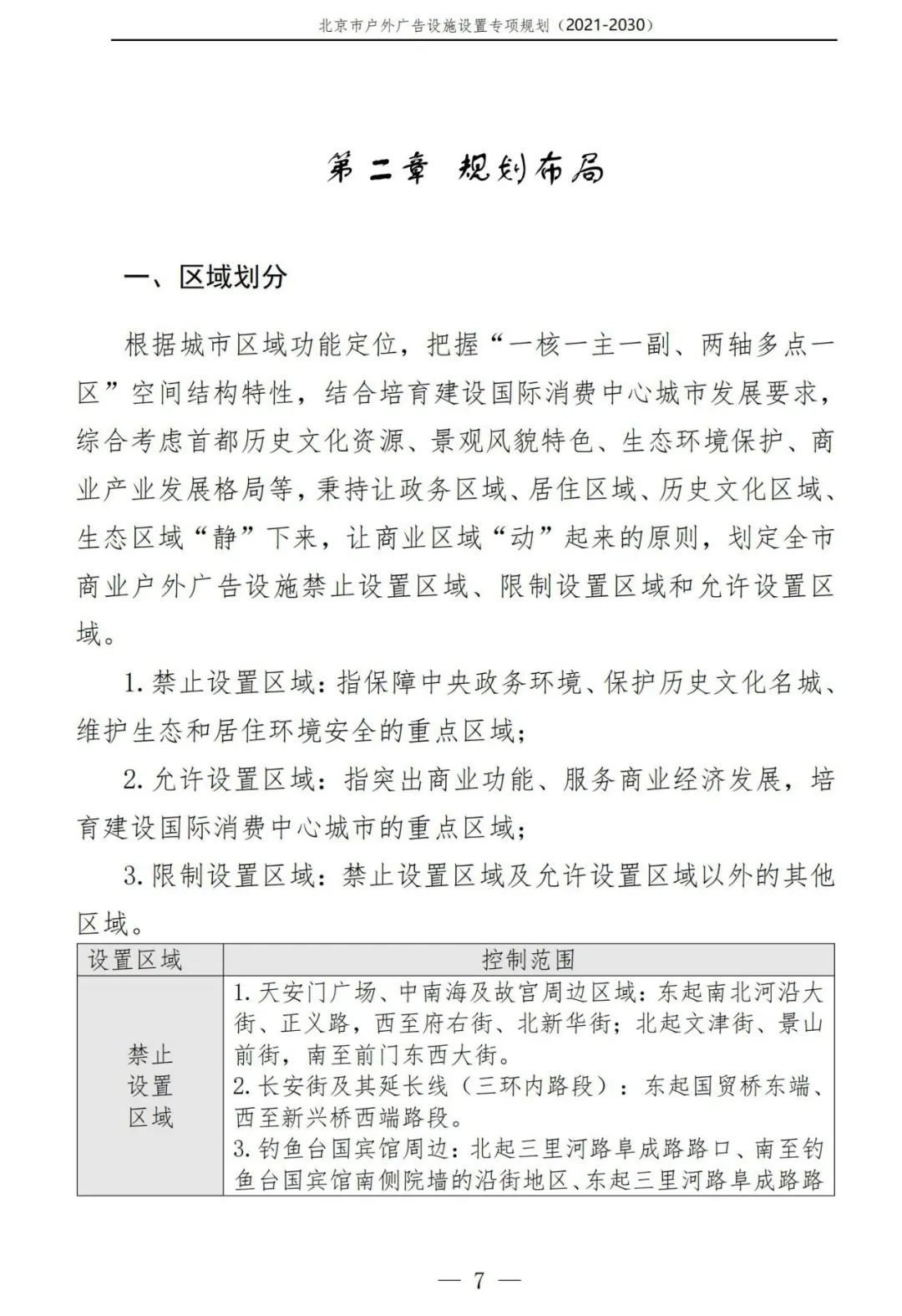 北京市户外广告设施如何设置？专项规划（2021年－2030年）征求意见稿发布