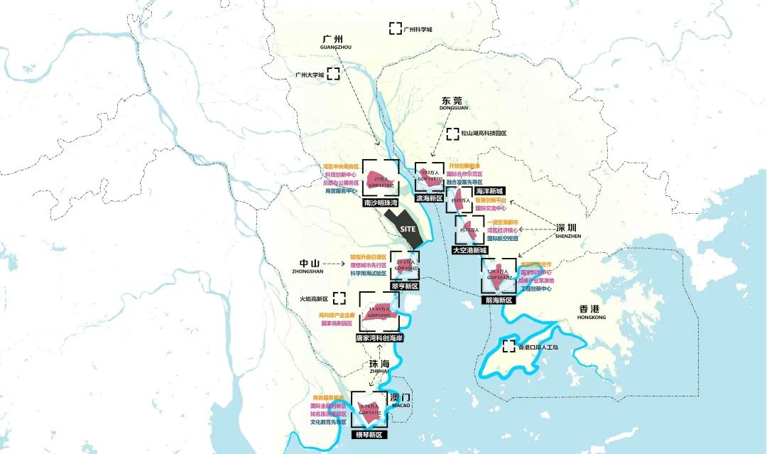 道术齐谋,以合促竞——粤港澳创新合作示范区城市设计国际竞赛 | 详细规划和城市设计 道术齐谋,以合促竞——粤港澳创新合作示范区城市设计国际竞赛 | 详细规划和城市设计