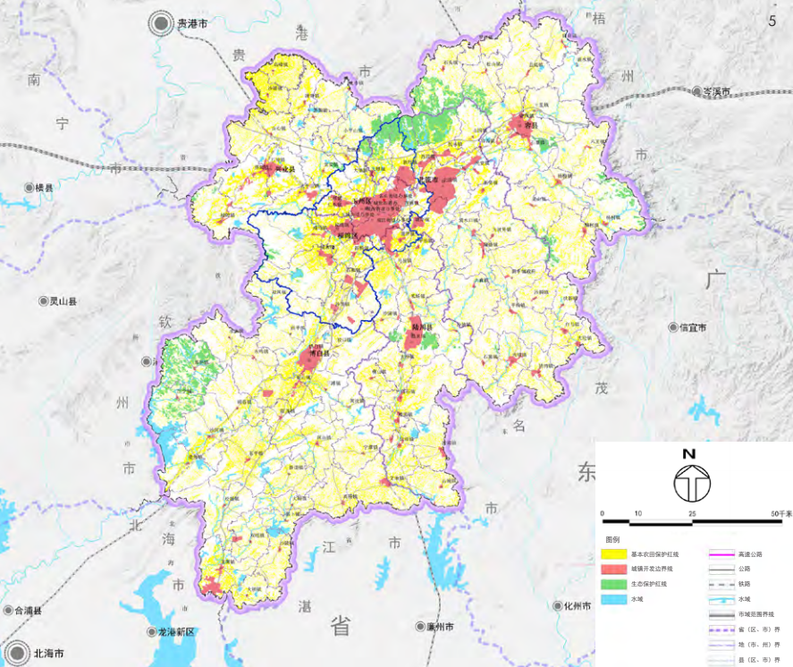 理想空间 | 地级城市国土空间总体规划传导体系研究与实践探讨——以玉林市国土空间总体规划为例