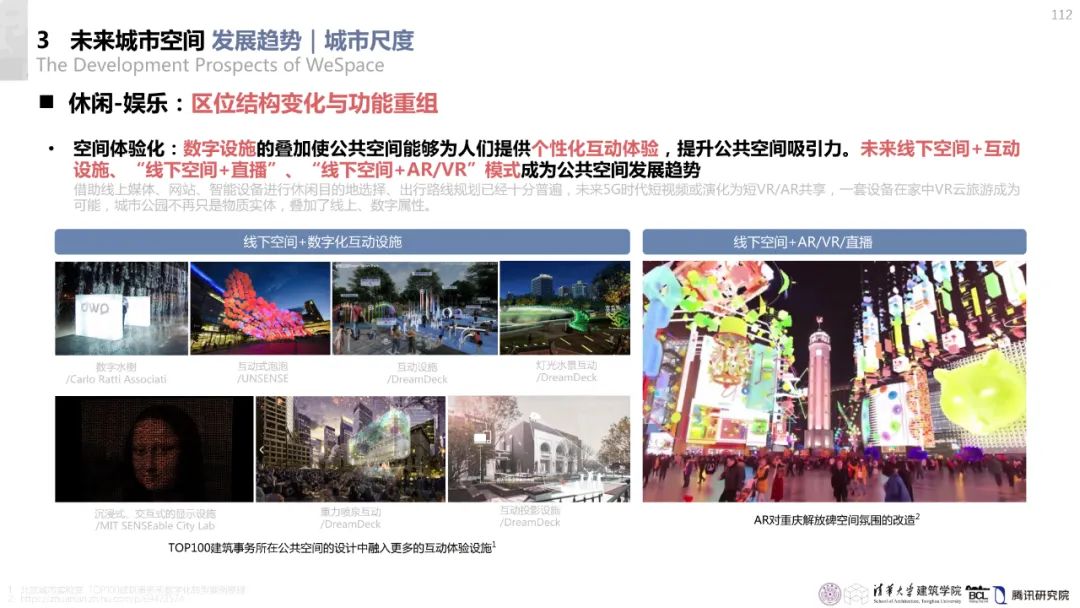 清华与腾讯联合发布“WeSpace 2.0·未来城市空间 2.0”报告，与你一同展望近未来城市空间场景