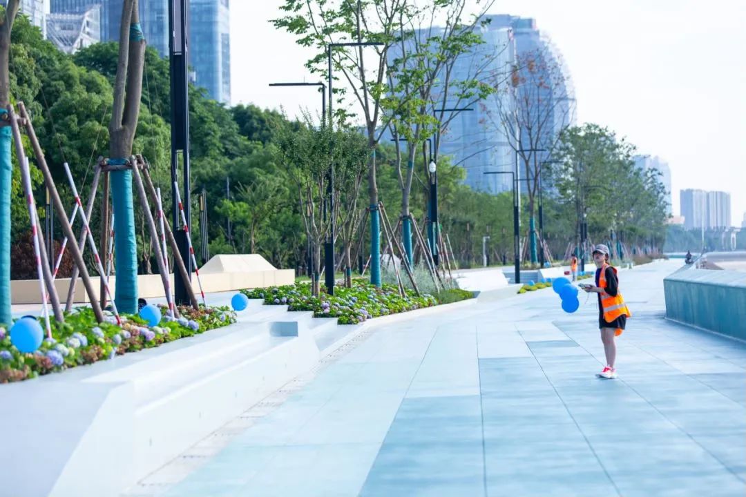 公园微印象②丨感受这一抹“蓝”,滨江的沿江公园等你来~ 公园微印象②丨感受这一抹“蓝”,滨江的沿江公园等你来~