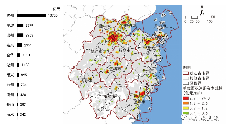 【企业数据研究】如何用城市网络方法分析数字经济产业空间格局？丨城市数据派