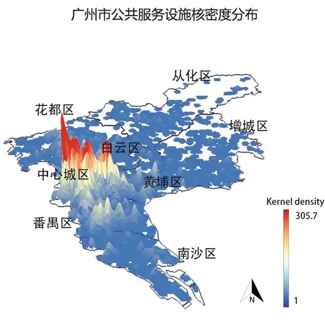大数据视角下，城市公共服务设施空间配置特征研究