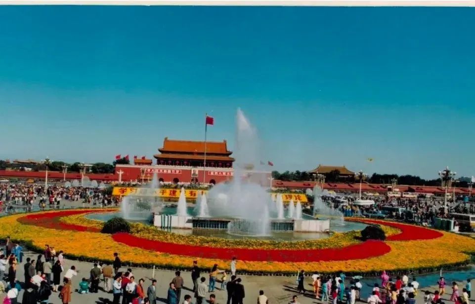 1986-2022年,天安门广场国庆大花篮集锦! 1986-2022年,天安门广场国庆大花篮集锦!