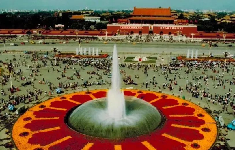 1986-2022年,天安门广场国庆大花篮集锦! 1986-2022年,天安门广场国庆大花篮集锦!