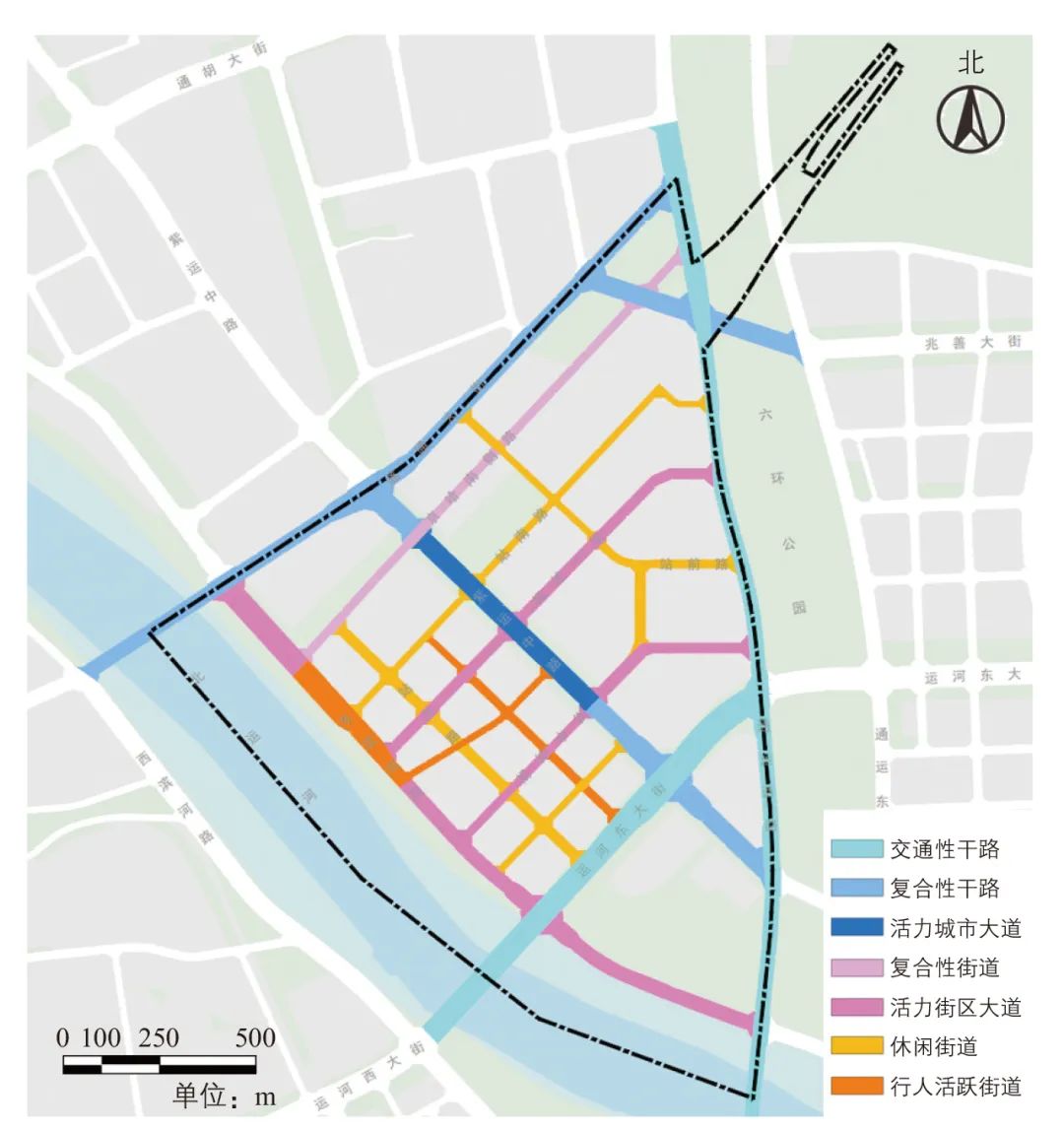 高铁站周边区域步行系统规划：以北京城市副中心站为例