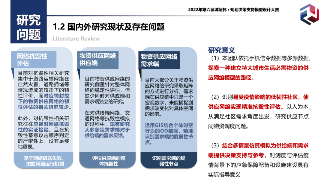 附PPT！二等奖作品——城市生活必需品供应网络仿真模拟与韧性评估：以广州为例