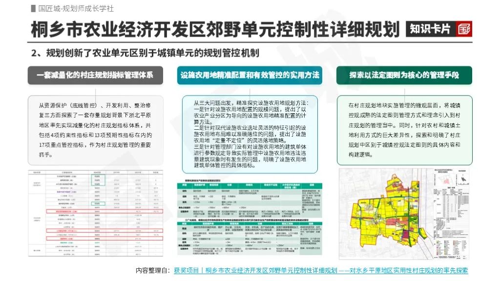 金华市、桐乡市郊野单元详细规划案例推荐 金华市、桐乡市郊野单元详细规划案例推荐