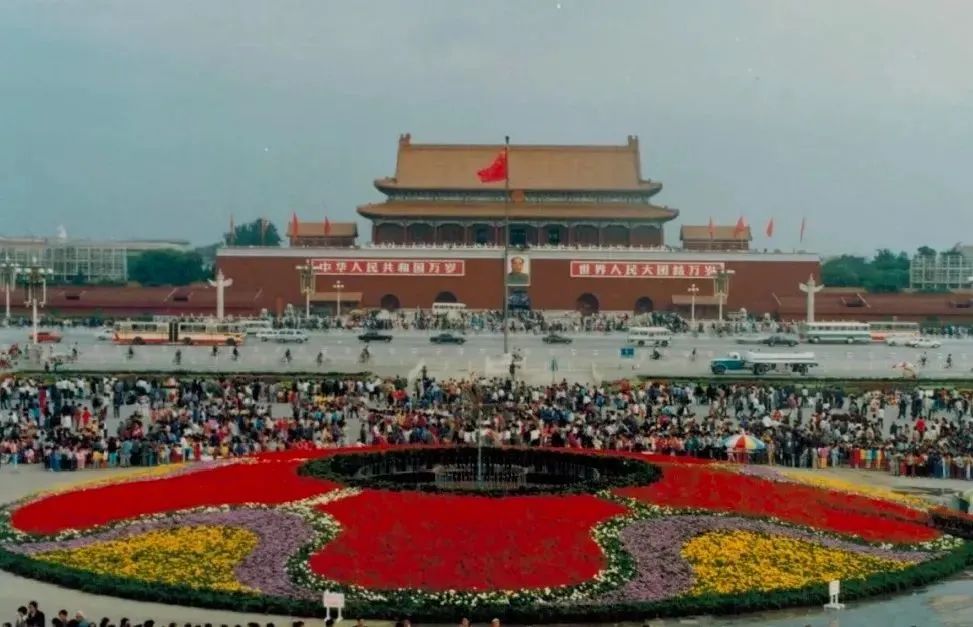 1986-2022年,天安门广场国庆大花篮集锦! 1986-2022年,天安门广场国庆大花篮集锦!