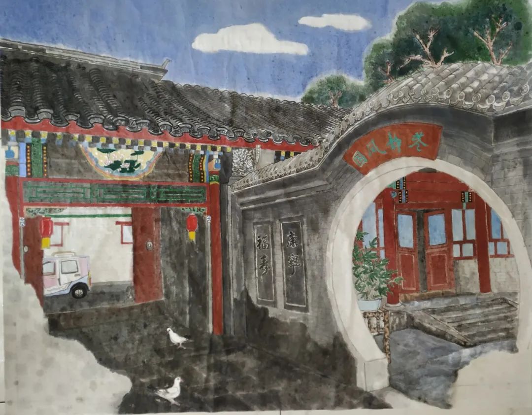 画里京城 | 画中探访东四胡同的“前世今生”