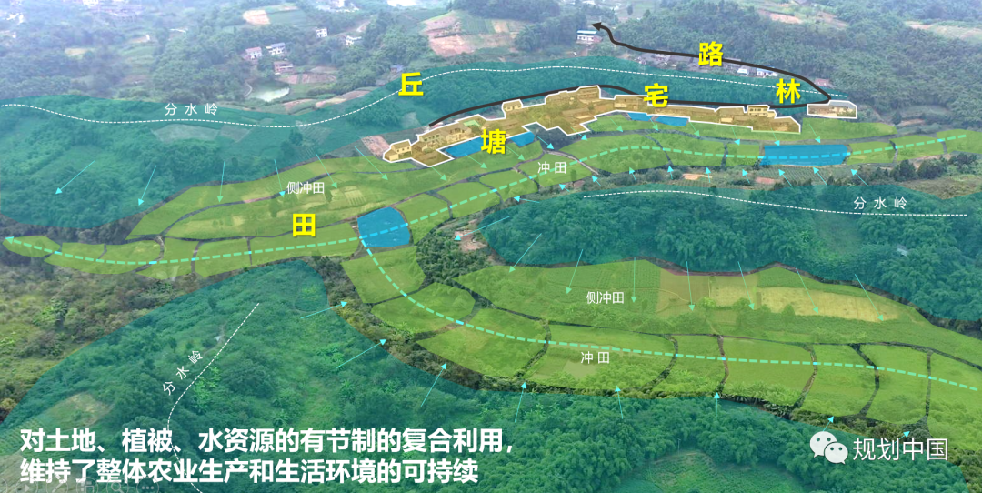 丘塘林居,丘区乡村基于自然的解决方案——以片区为单元的乡村国土空间规划探索 丘塘林居,丘区乡村基于自然的解决方案——以片区为单元的乡村国土空间规划探索