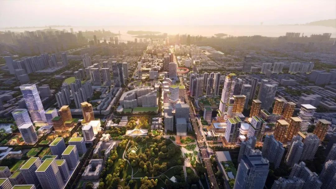 宝安创业路商务大道策划及城市设计国际咨询第一名设计方案 宝安创业路商务大道策划及城市设计国际咨询第一名设计方案