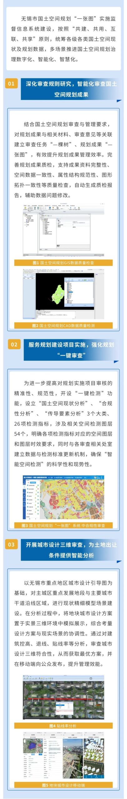 国土空间规划“一张图”建设 | 无锡：智能化审查 让规划管理更高效