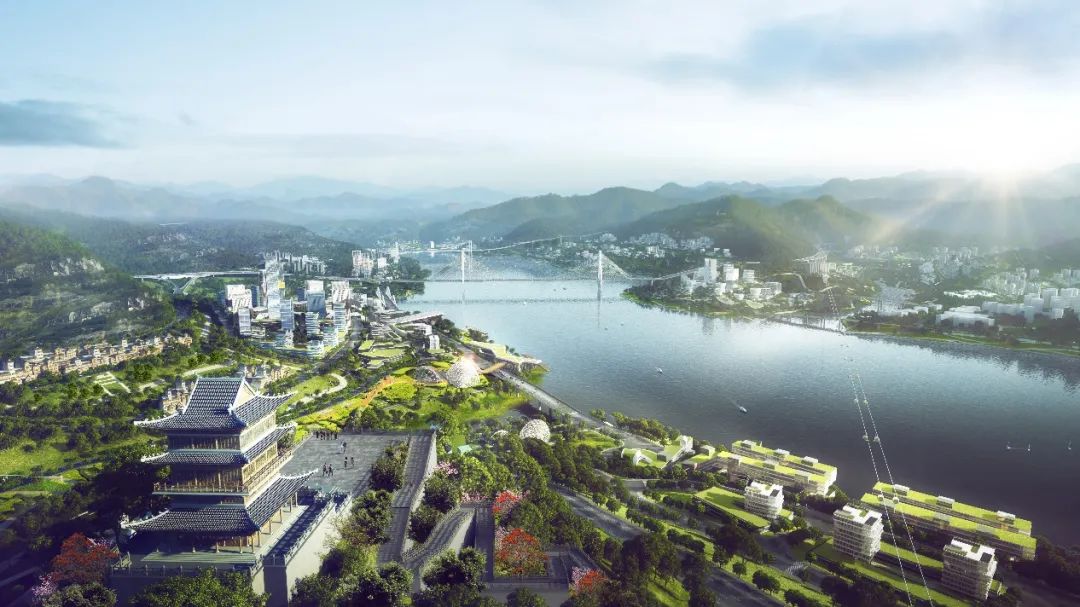 西南分院:“立体山水城市”场景营城设计探索|万州江湾新城城市设计 西南分院:“立体山水城市”场景营城设计探索|万州江湾新城城市设计