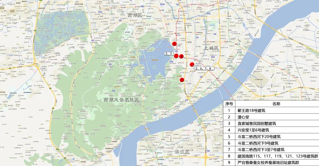 杭州市第八批历史建筑保护图则正式批复︱系列简介之一：上城区
