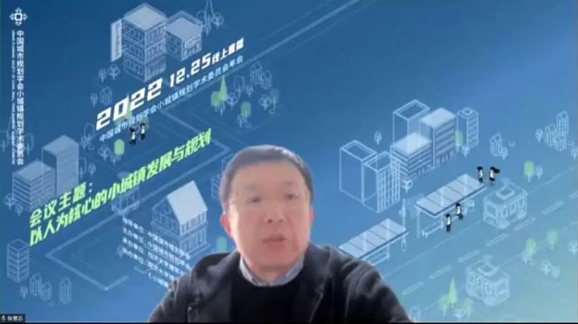 2022年中国城市规划学会小城镇规划学术委员会年会成功召开