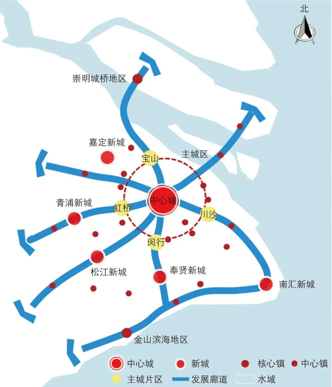 基于四网融合的上海新城对外客运枢纽构建路径