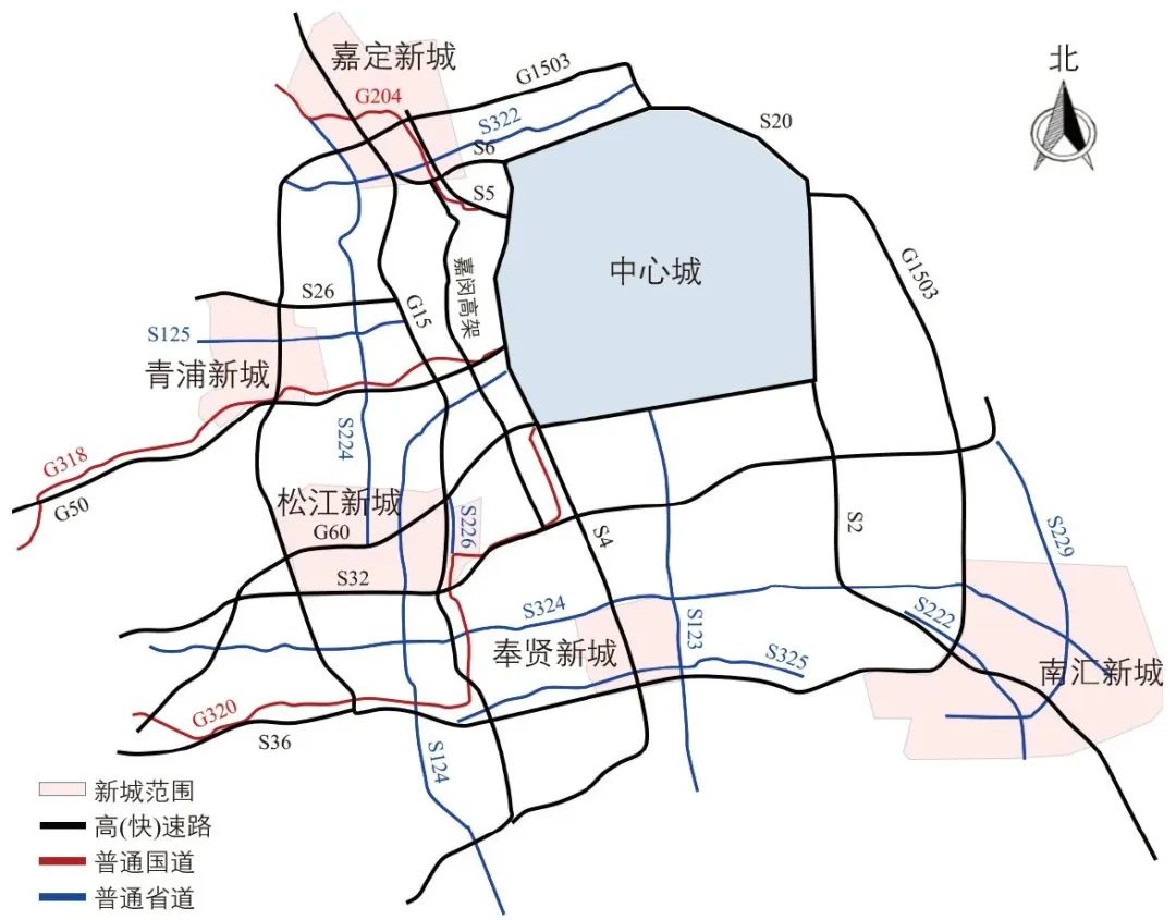 基于四网融合的上海新城对外客运枢纽构建路径