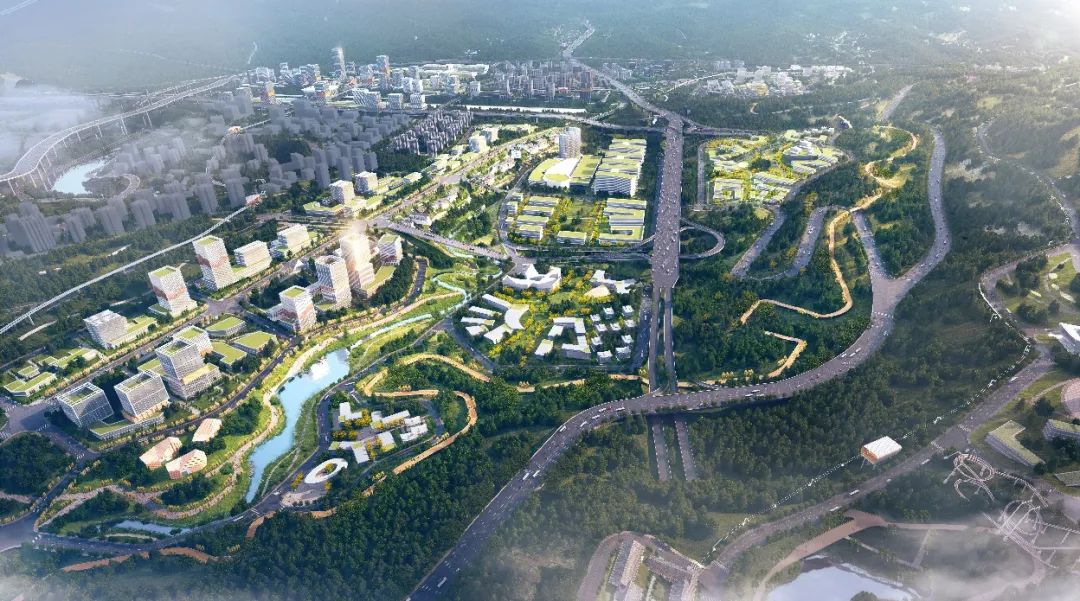 西南分院:“立体山水城市”场景营城设计探索|万州江湾新城城市设计 西南分院:“立体山水城市”场景营城设计探索|万州江湾新城城市设计
