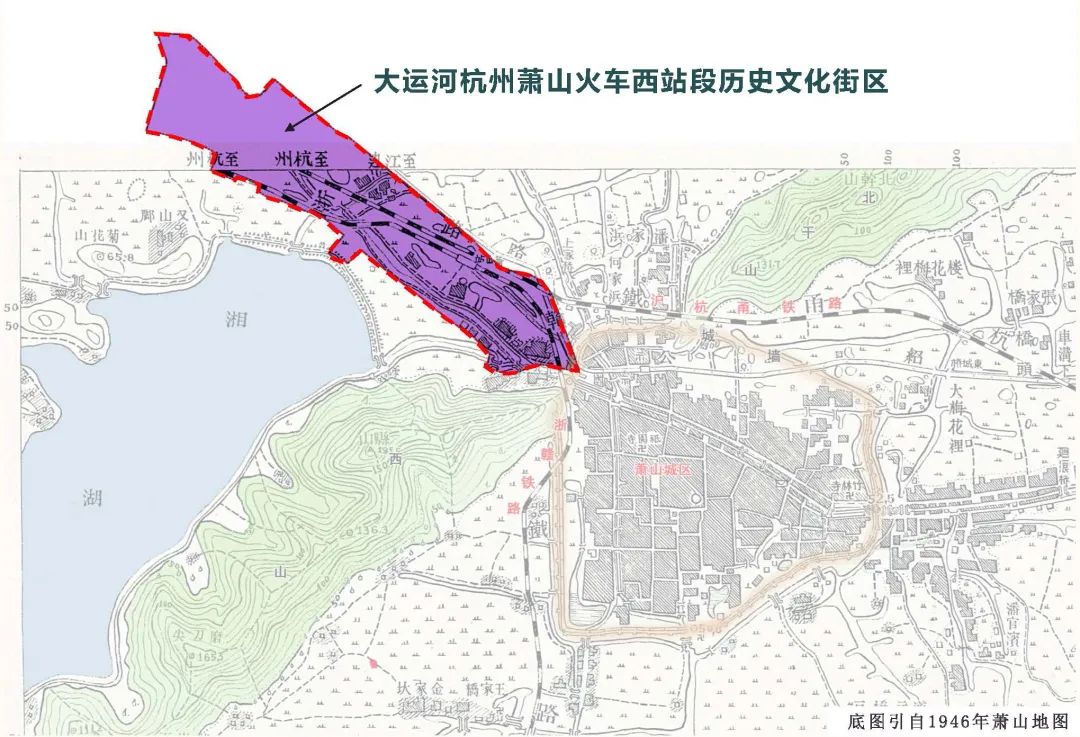 大运河杭州萧山火车西站段历史文化街区保护规划正式批复