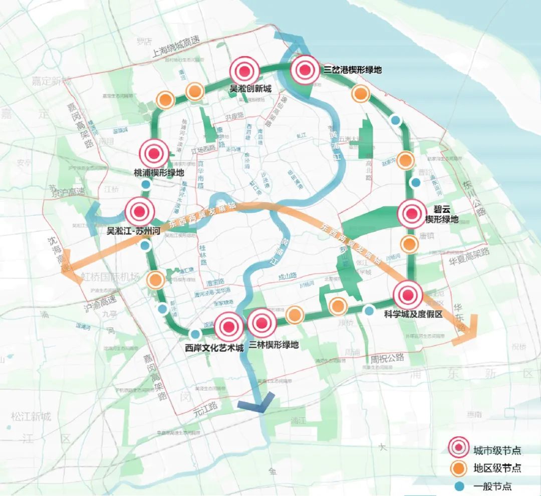 上海外环绿带及沿线地区慢行空间贯通专项规划草案发布