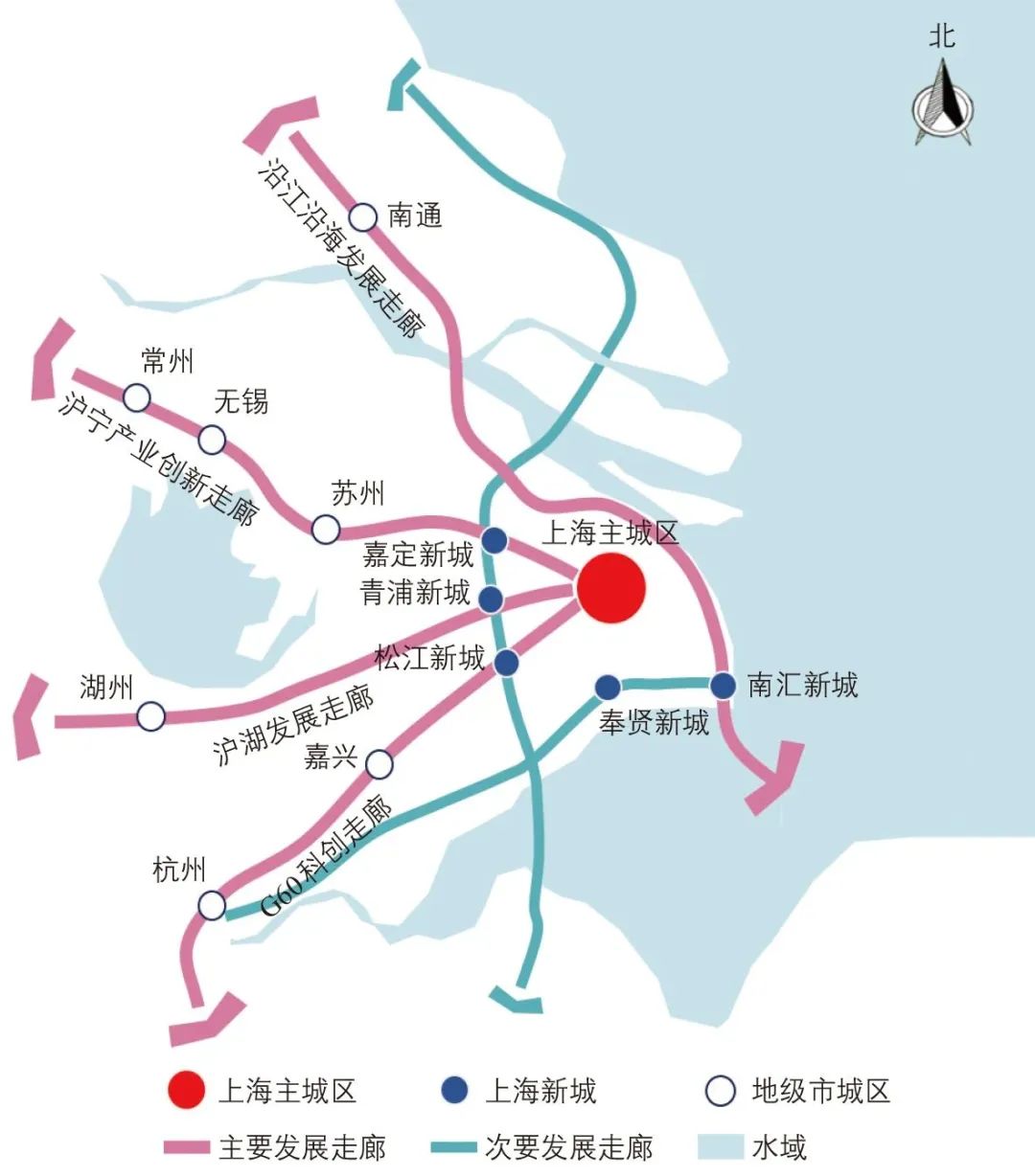 基于四网融合的上海新城对外客运枢纽构建路径
