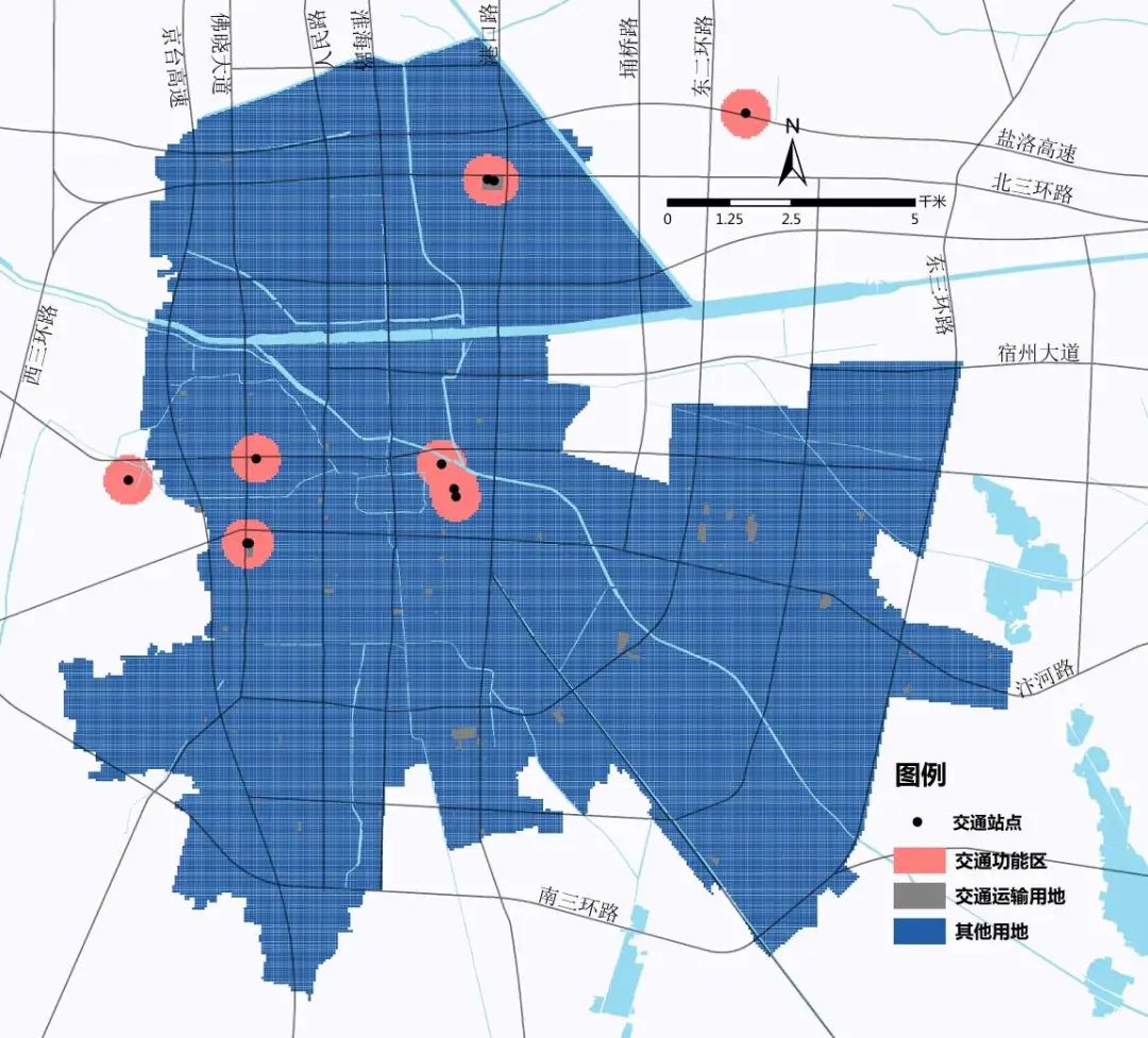 基于多源大数据的城市空间格局识别方法研究——以宿州为例 基于多源大数据的城市空间格局识别方法研究——以宿州为例