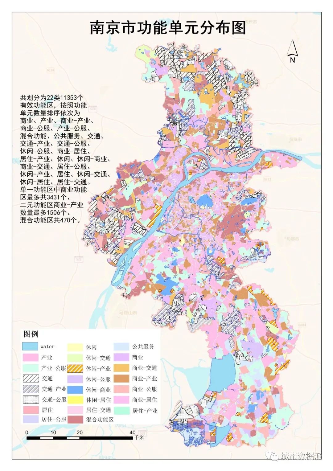 基于多源数据的城市功能空间及生态建设分析——以南京市为例丨城市数据派 基于多源数据的城市功能空间及生态建设分析——以南京市为例丨城市数据派