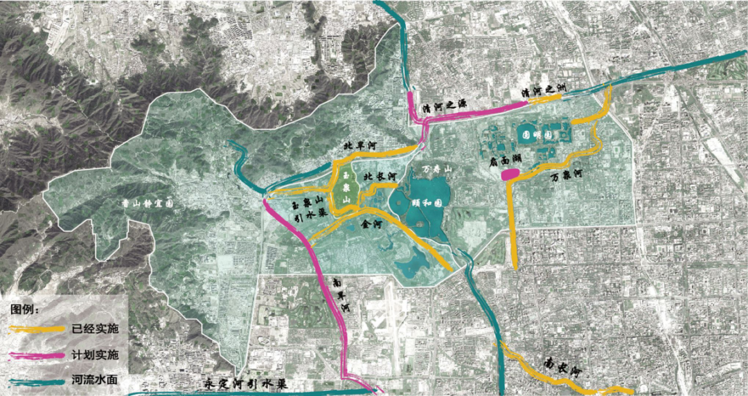 “水映三山润五园”的历史水系格局将再现 “水映三山润五园”的历史水系格局将再现