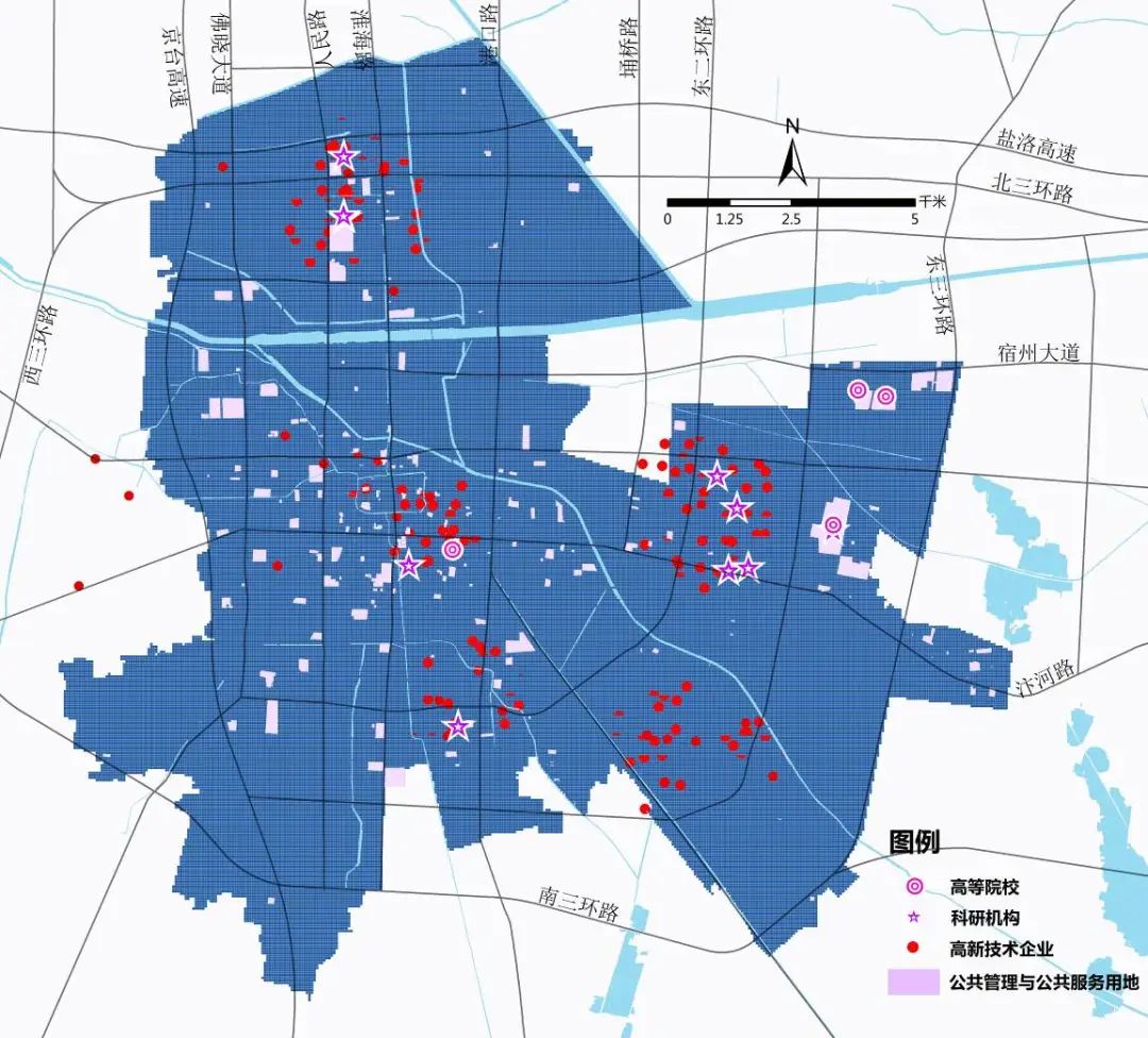 基于多源大数据的城市空间格局识别方法研究——以宿州为例 基于多源大数据的城市空间格局识别方法研究——以宿州为例
