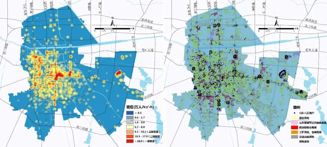 基于多源大数据的城市空间格局识别方法研究——以宿州为例 基于多源大数据的城市空间格局识别方法研究——以宿州为例