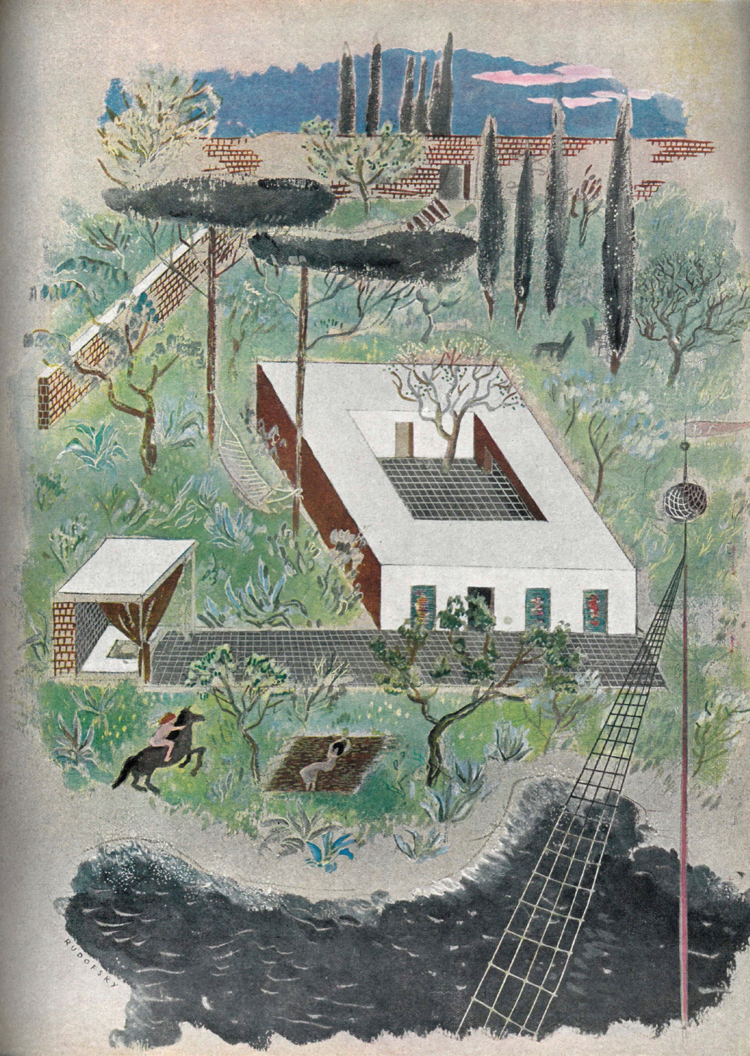 伯纳德·鲁道夫斯基 | 我们需要的不是新的建造方法，而是新的生活方式