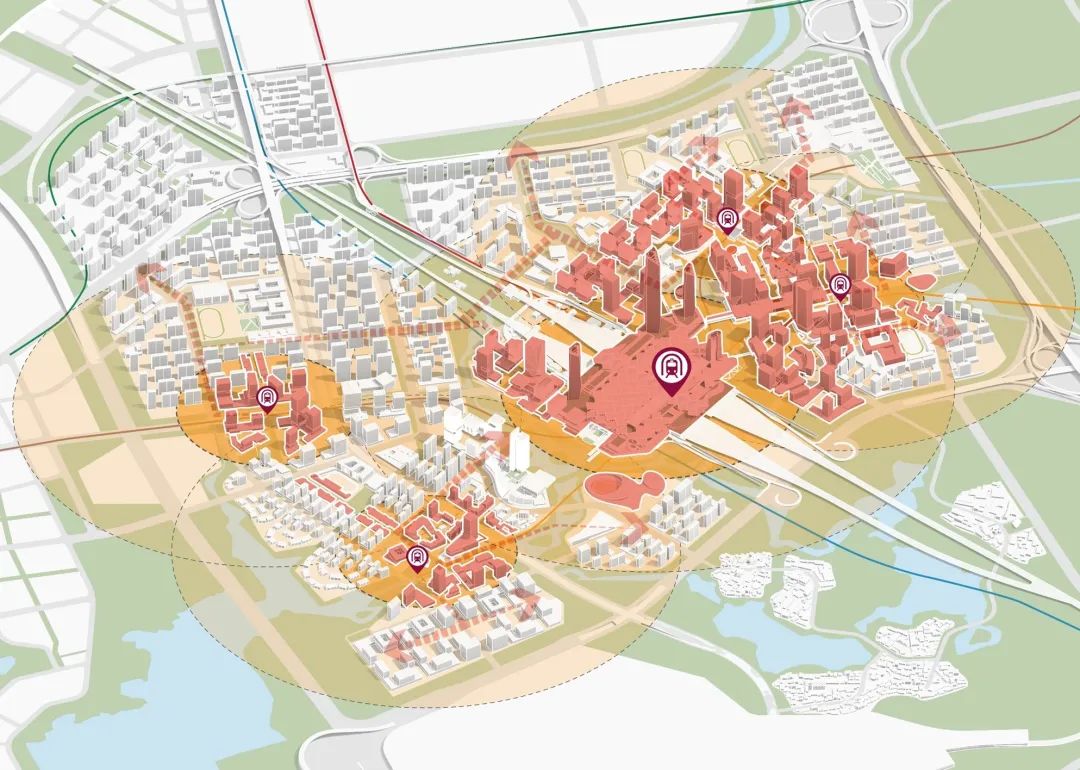 未来之城：以轨道交通为导向的城市综合体
