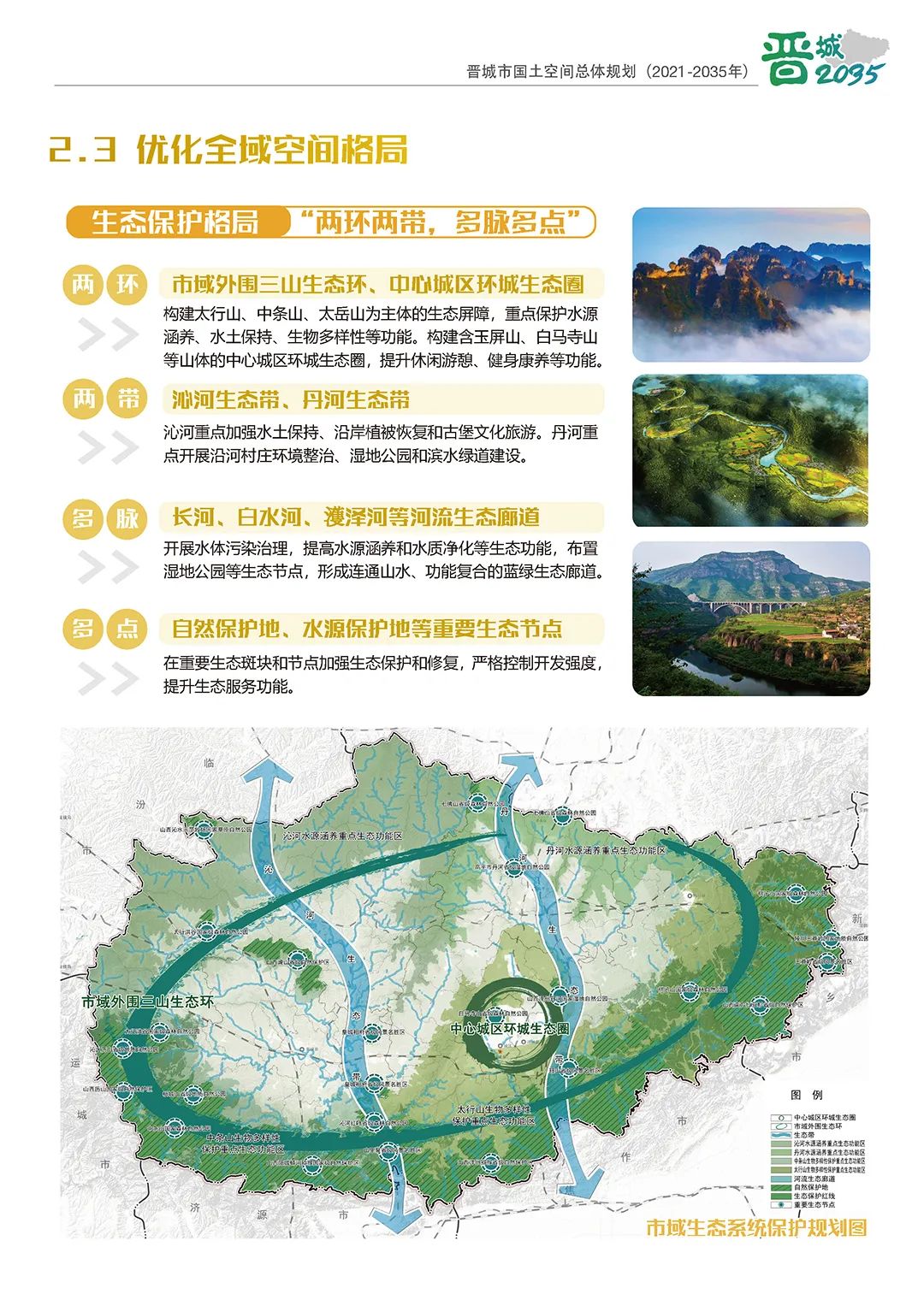 《晋城市国土空间总体规划（2021-2035年）》公示