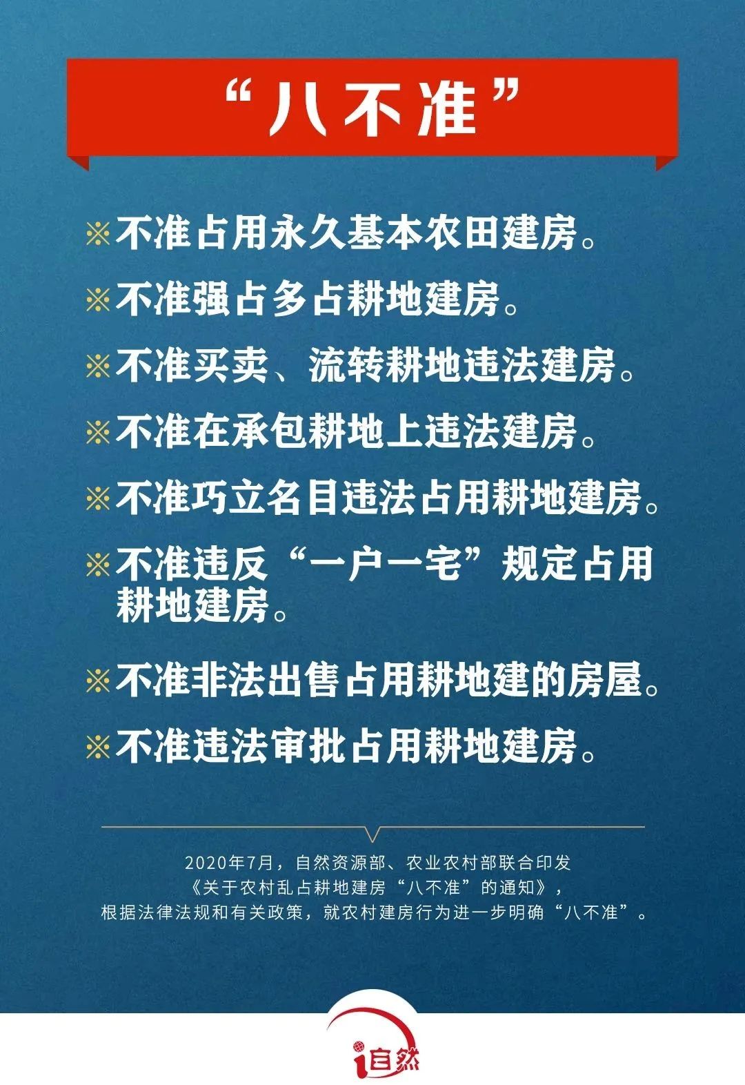 事关耕地保护，“五不得、六严禁、八不准”须牢记！