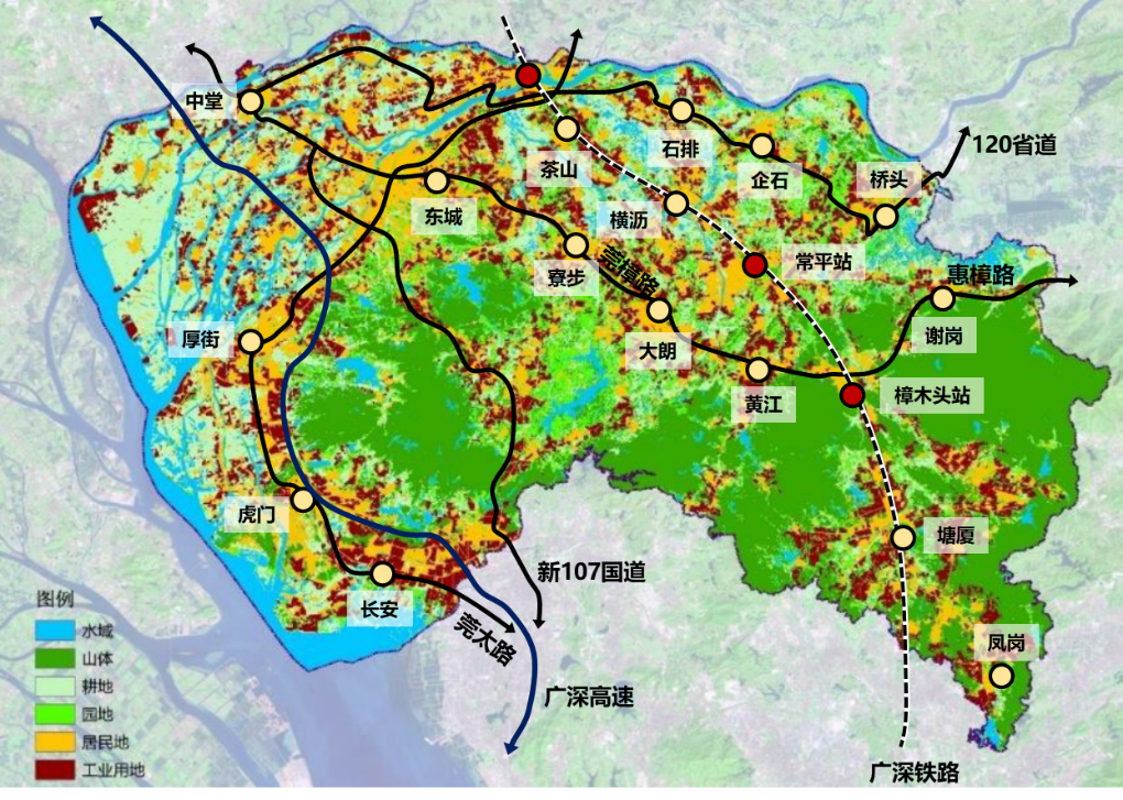 产业迭代与空间演进要素分析 ——东莞市产业发展历程及空间演变的特征 产业迭代与空间演进要素分析 ——东莞市产业发展历程及空间演变的特征