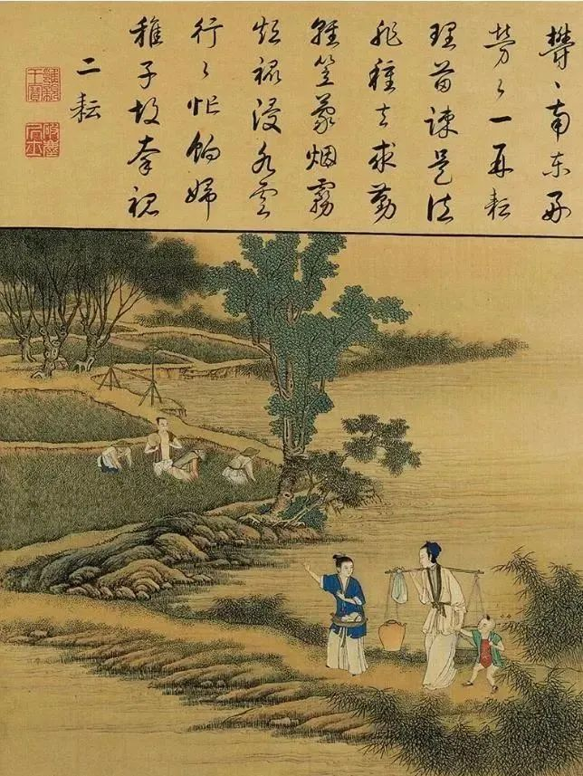 圆明园中的田园风光与耕织文化 圆明园中的田园风光与耕织文化