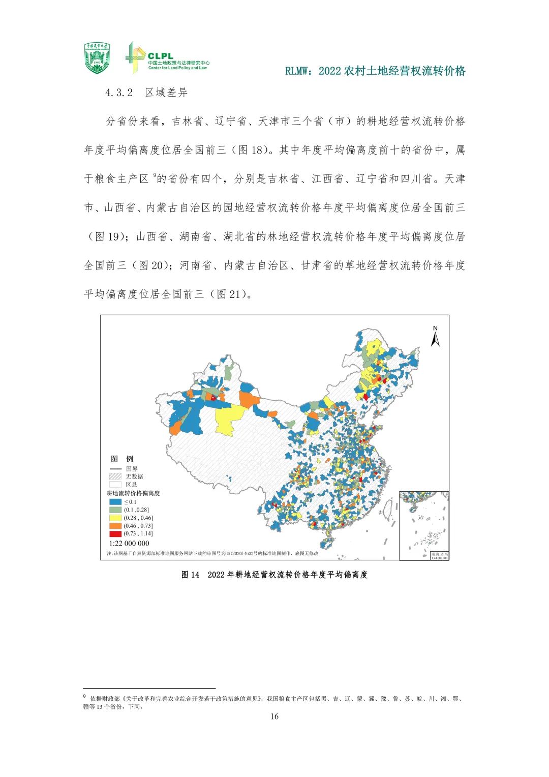 【农地市场洞察】2022年度报告｜价格指数与市场发育