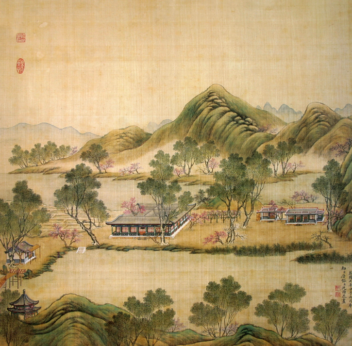圆明园中的田园风光与耕织文化 圆明园中的田园风光与耕织文化